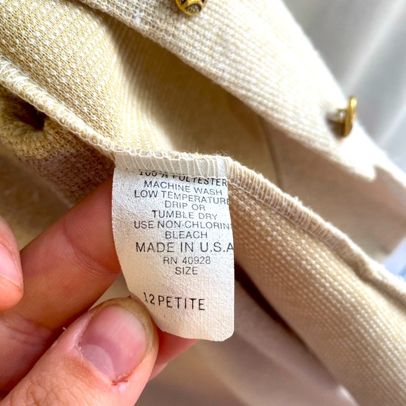 PABLO COLLECTION- Retro Casual Skirt/Jacket Combo - Picture 3 of 4